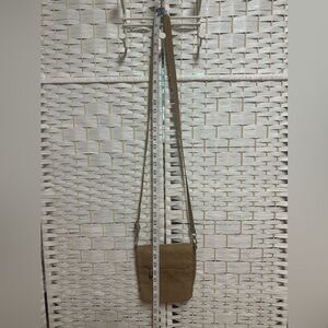 Travelon faux suede bag adjustable straps good condition please‎ see photos